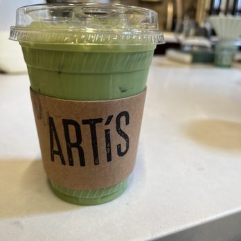Artís Coffee - Ice matcha latte - Coffee & Tea Near Me - Berkeley, California Artís Coffee - Ice matcha latte - Coffee & Tea Near Me - Berkeley, California