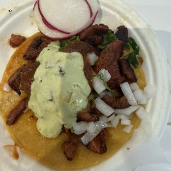 Tacomasa - Adobada taco with everything - Tacos Near Me - El Segundo, California Tacomasa - Adobada taco with everything - Tacos Near Me - El Segundo, California
