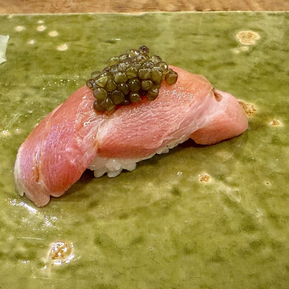 Sushi Yukimi - Fatty Tune with a dollop of cavier - Japanese Near Me - New York, New York Sushi Yukimi - Fatty Tune with a dollop of cavier - Japanese Near Me - New York, New York