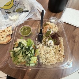 Combo plate.