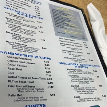 Fred's Cafe 29 - the menu - Diners Near Me - Choctaw, Oklahoma Fred's Cafe 29 - the menu - Diners Near Me - Choctaw, Oklahoma
