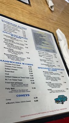 Menu photo 1 Fred's Cafe 29 Choctaw, OK Menu photo 1 Fred's Cafe 29 Choctaw, OK
