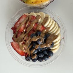 Berry Delicious Bowl - Aa Base (subbed PB for almond butter)