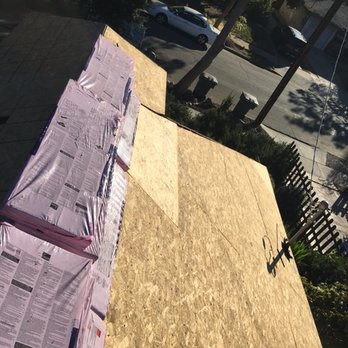 AAA Expert Roofing - plywood from previous job - Roofing Near Me