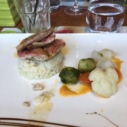 Le Bistrot des Saveurs - Rissoto et ses filets de rouget