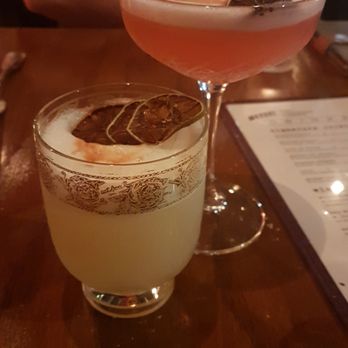Nevski - Knight cocktail and Sunset cocktail - Russian Near Me - Montreal, Quebec