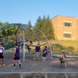 Riverside Woods Trails - Had to check out the sweet playground