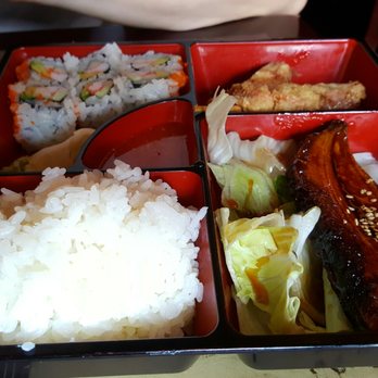 Longevousjoy - Salmon teriyaki bento box - Japanese Near Me - Brooklyn, New York Longevousjoy - Salmon teriyaki bento box - Japanese Near Me - Brooklyn, New York