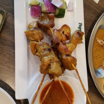 PappaRich - Chicken Satay with Peanut Sauce - Malaysian Near Me - Houston, Texas PappaRich - Chicken Satay with Peanut Sauce - Malaysian Near Me - Houston, Texas