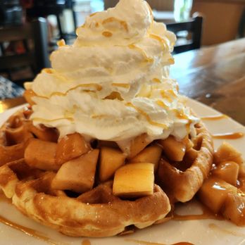 Crepe Creation Cafe - Apple Pie Waffle... - Creperies Near Me - Myrtle Beach, South Carolina