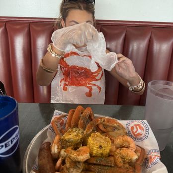 Krab Kingz Seafood Tulsa - #2 Crab and Shrimp + a sausage - Seafood Near Me - Tulsa, Oklahoma