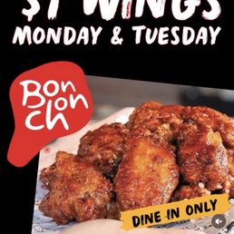 Advertisement about $1 wings that is wrong Advertisement about $1 wings that is wrong