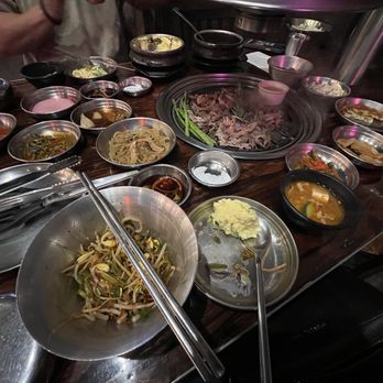 Hobak Korean BBQ - All the side dishes were amazing - Korean Near Me - Las Vegas, Nevada