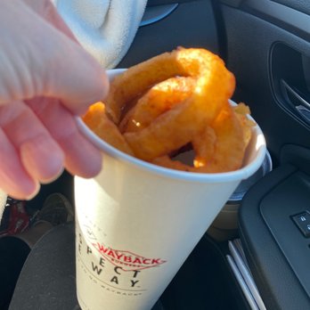 Wayback Burgers - Onion Rings - Burgers Near Me - Spartanburg, South Carolina