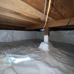Moisture Barrier in our crawl space