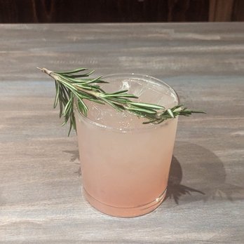 Pangea Bar - Mocktail: Blood orange fizz (ok, but I prefer slightly stronger flavors) - New American Near Me - Missoula, Montana