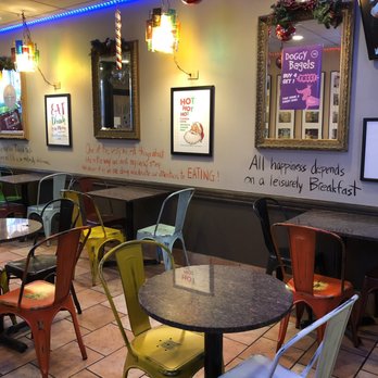 Lynbrook Bagels - Cute interior of Lynbrook Bagels - Bagels Near Me - Lynbrook, New York