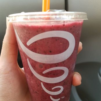 Jamba - Kids sized Blueberry Strawberry Blast Off (So small!) - Juice Bars & Smoothies Near Me - Phoenix, Arizona
