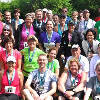 Running For Kicks - The "Yankee Runners" after the First Midwest Bank Half Marathon 2012! - Shoe Stores Near Me - Palos Heights, Illinois