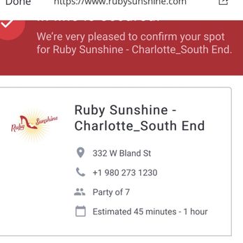 Ruby Sunshine Charlotte Southend - Breakfast & Brunch Near Me - Charlotte, North Carolina Ruby Sunshine Charlotte Southend - Breakfast & Brunch Near Me - Charlotte, North Carolina