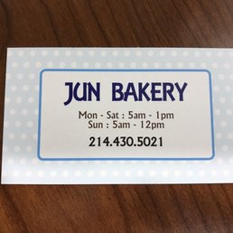 a business card for a bakery a business card for a bakery