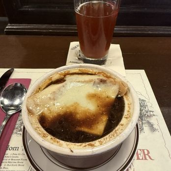 Union Oyster House - French onion soup - Seafood Near Me - Boston, Massachusetts Union Oyster House - French onion soup - Seafood Near Me - Boston, Massachusetts