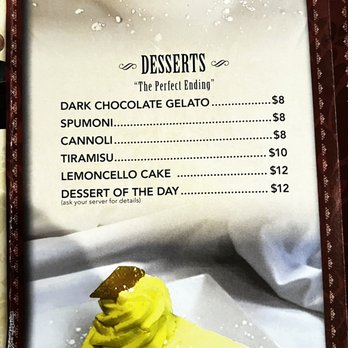 Poppys Italiano - Dessert menu - Italian Near Me - St. Augustine, Florida Poppys Italiano - Dessert menu - Italian Near Me - St. Augustine, Florida