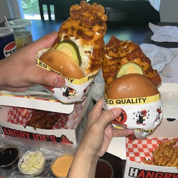 Hangry Joe's Hot Chicken - Sando, fries, wings, sauce - Chicken Wings Near Me - Kirkland, Washington Hangry Joe's Hot Chicken - Sando, fries, wings, sauce - Chicken Wings Near Me - Kirkland, Washington