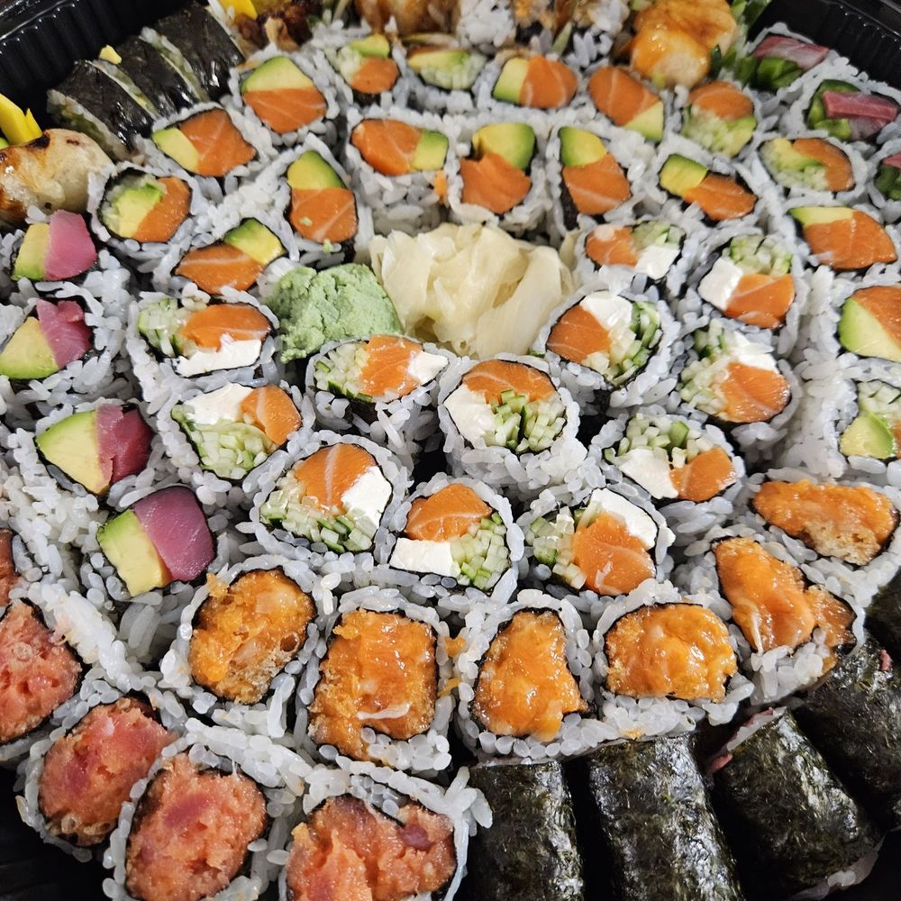 Miso Sushi - Sushi Party Platter (72pcs) - Japanese Near Me - New York, New York Miso Sushi - Sushi Party Platter (72pcs) - Japanese Near Me - New York, New York
