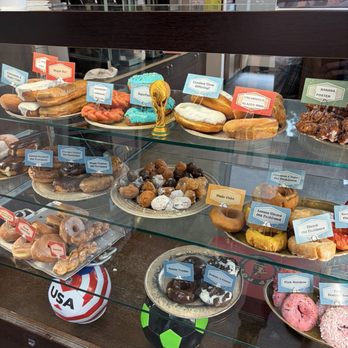 Top Pot Doughnuts - World Cup decor! - Donuts Near Me - Seattle, Washington