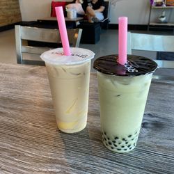 Sharetea - Matcha milk tea and milk tea with boba