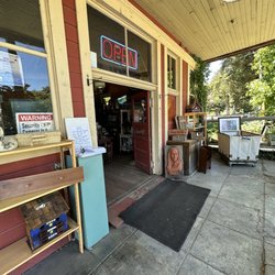Twice As Nice - Storefront at Twice as Nice in Duncan's Mill, and some nice vintage wood crates for sale