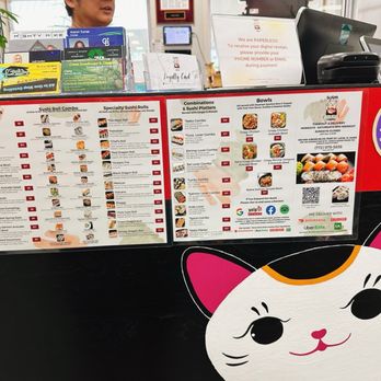 Sushi Neko - the front counter of a japanese restaurant - Sushi Bars Near Me - Port St. Lucie, Florida Sushi Neko - the front counter of a japanese restaurant - Sushi Bars Near Me - Port St. Lucie, Florida