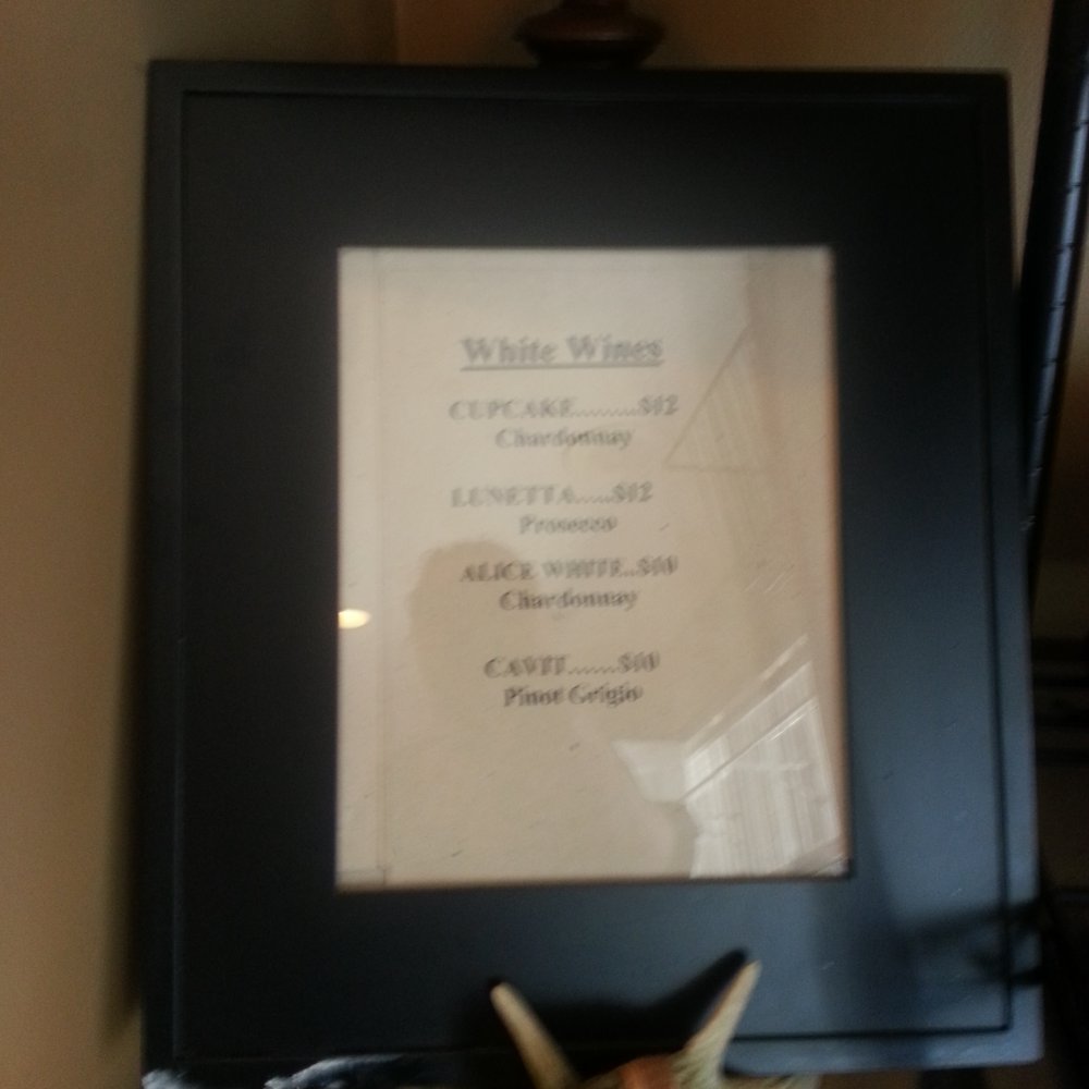 Wine options Wine options