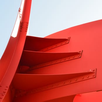 Olympic Sculpture Park - Alexander Calder; Eagle; 1971; painted steel - Parks Near Me - Seattle, Washington Olympic Sculpture Park - Alexander Calder; Eagle; 1971; painted steel - Parks Near Me - Seattle, Washington