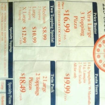 Pizza Classics - menu front - Pizza Near Me - San Antonio, Texas Pizza Classics - menu front - Pizza Near Me - San Antonio, Texas