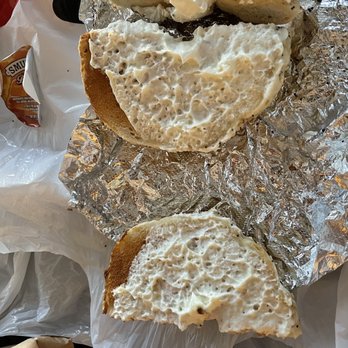 Glendale Bagels & Quality Deli - a bagel sandwich with a bite taken out of it - Bagels Near Me - Glendale, New York Glendale Bagels & Quality Deli - a bagel sandwich with a bite taken out of it - Bagels Near Me - Glendale, New York