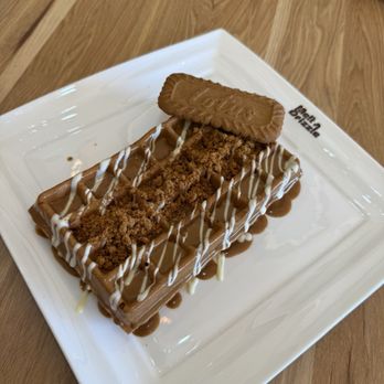 Melt n Drizzle - Biscoff Drizzle Bliss (Waffles) so goood - Cafes Near Me - Fremont, California Melt n Drizzle - Biscoff Drizzle Bliss (Waffles) so goood - Cafes Near Me - Fremont, California