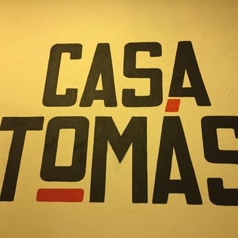 Casa Tomas - Exterior signage - Spanish Near Me - San Miguel de Cozumel, ROO