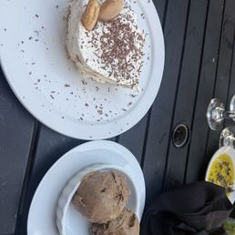 Tiramisu and Espresso Gelato Tiramisu and Espresso Gelato