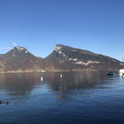 See - Restaurant Hecht - Ausblick auf den Thuner See