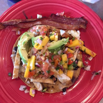 Crest Cafe - Yucatan tostada. - Cafes Near Me - San Diego, California