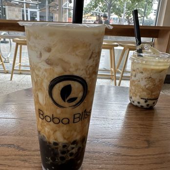 Boba Bliss - Brown Sugar Pearl Fresh Milk - Bubble Tea Near Me - Mountain View, California Boba Bliss - Brown Sugar Pearl Fresh Milk - Bubble Tea Near Me - Mountain View, California