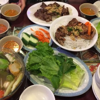 Pho Vietnam - Table full of food - Vietnamese Near Me - Brooklyn, New York
