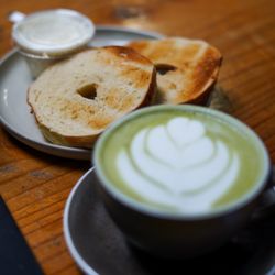 Mast Coffee - Tokyo fog and forgotten bakery bagel