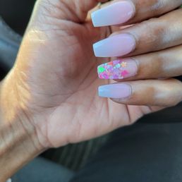 My nails. She was fast and made sure that I liked them. My nails. She was fast and made sure that I liked them.