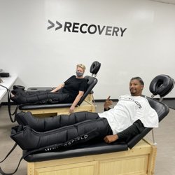 Leg compression therapy