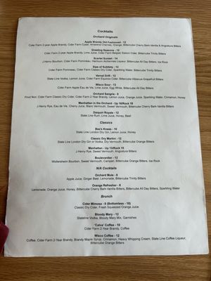 Menu photo 4 Orchard Verona, WI
