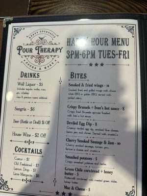 Menu photo 2 Pour Therapy Az Casa Grande, AZ Menu photo 2 Pour Therapy Az Casa Grande, AZ
