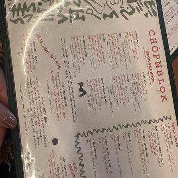 ChopnBlok - Montrose - Menu - African Near Me - Houston, Texas